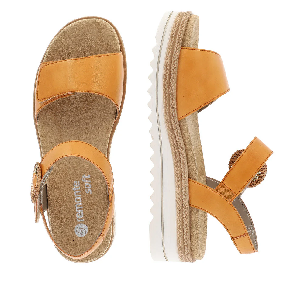 Remonte by Rieker Women's Jocelyn 52 Sandal - Mandarine - Image 7