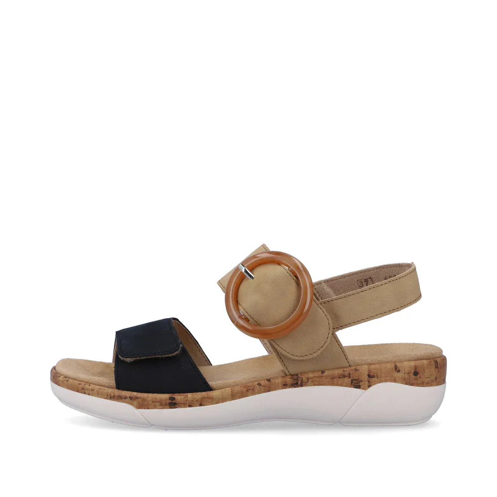 Remonte by Rieker Women's Jocelyn 53 - Pazifik/Sand - Image 2