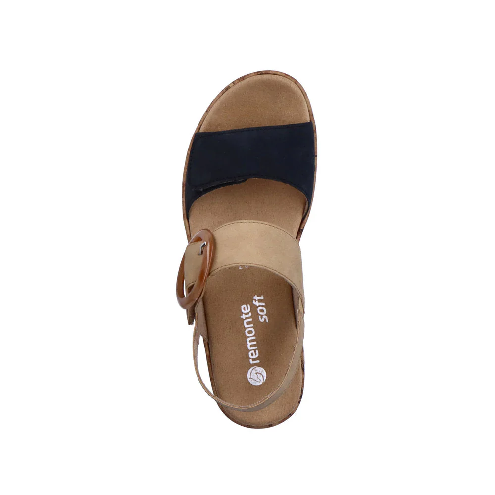 Remonte by Rieker Women's Jocelyn 53 - Pazifik/Sand - Image 4