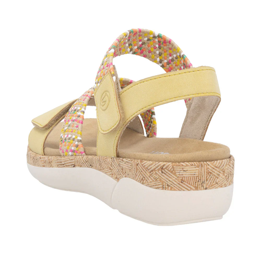Remonte by Rieker Women's Jocelyn Sandals - Sun/Multicolor - Image 5
