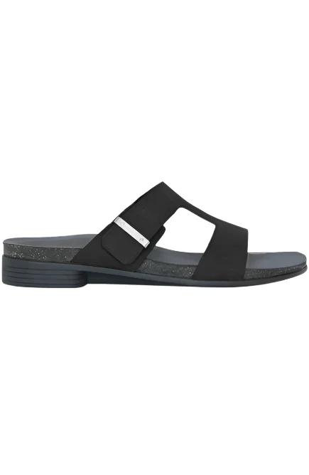 Munro Women's Jody Slide Sandal - Black - Image 3