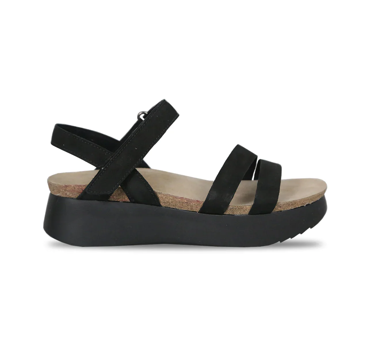Munro Women's Juniper Sandal - Black Nubuck - Image 3
