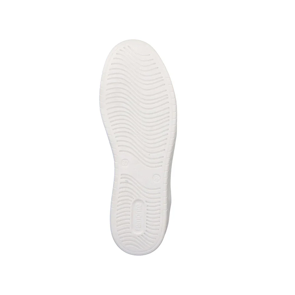 Remonte by Rieker Women's Pearl White Leather Sneakers - Aqua/Weiss/Rose/Sun/Mauve/Tan - Image 5