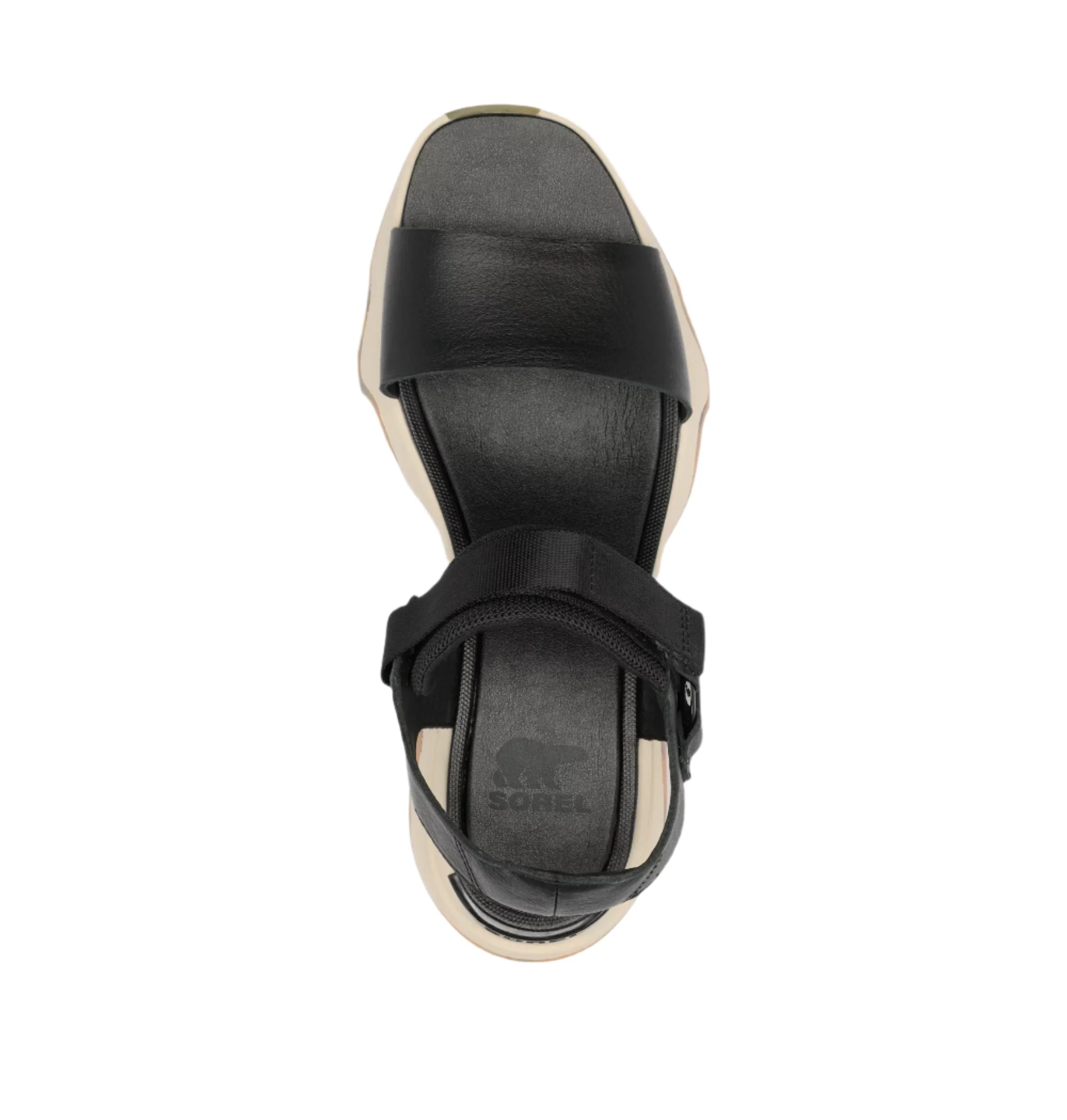 Sorel Women's Kinetic Y-Strap Wedge Sandal - Black - Image 6
