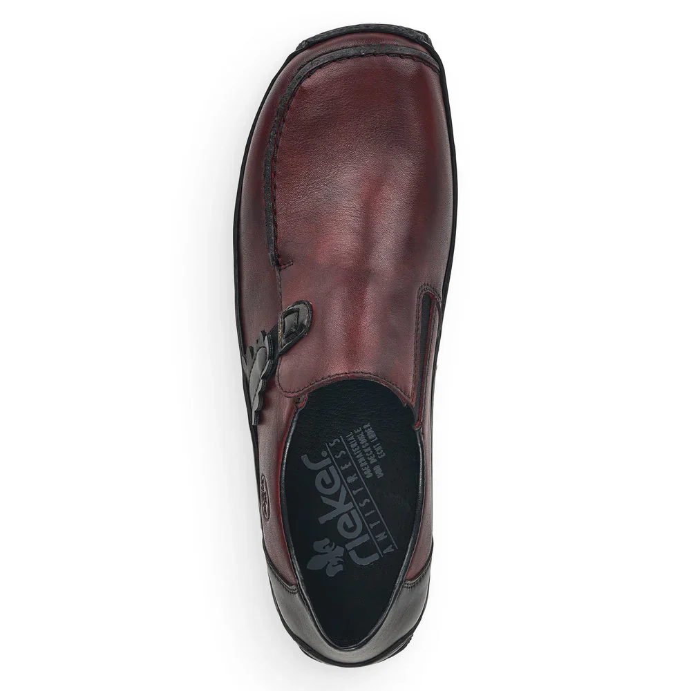 Rieker L1759 Celia Slip-On - Red (Burgundy) - Image 6