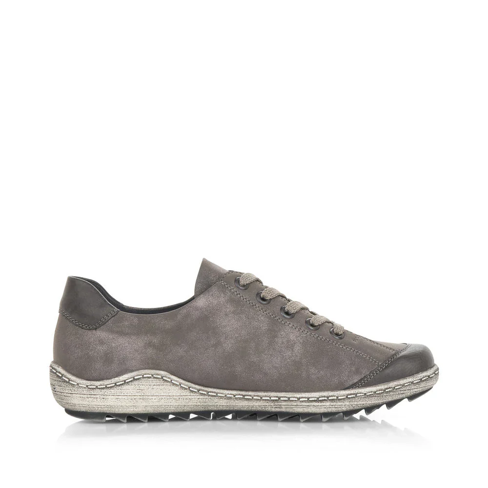 Remonte by Rieker Women's LIV 02 Sneaker - Grey - Image 3