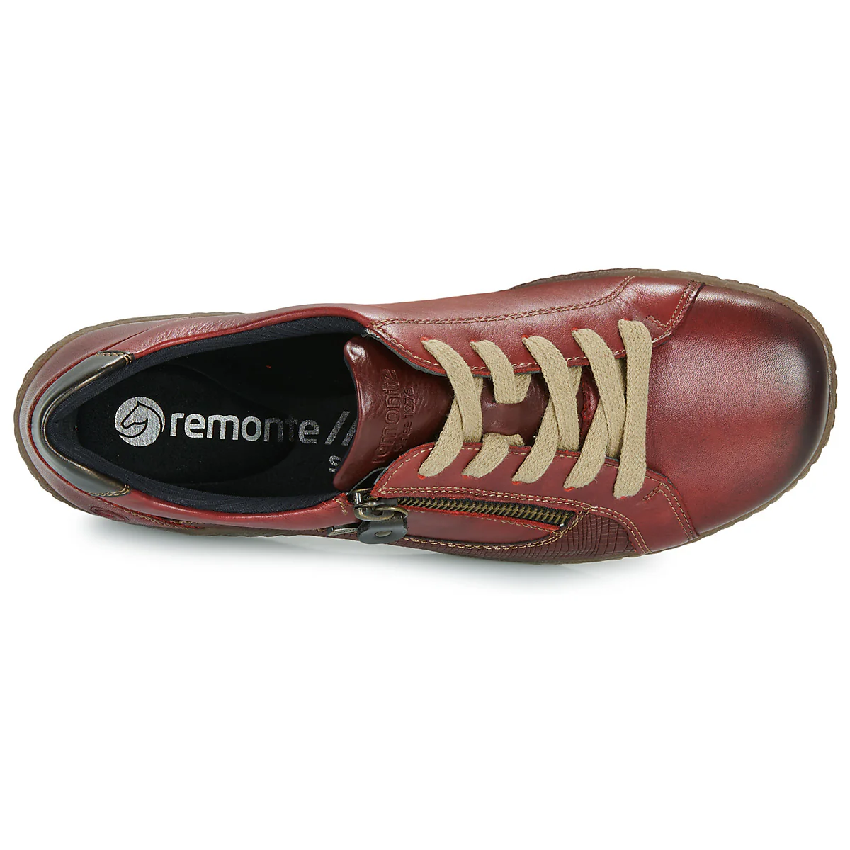 Remonte by Rieker Liv 40 Sneaker - Red Combination - Image 5