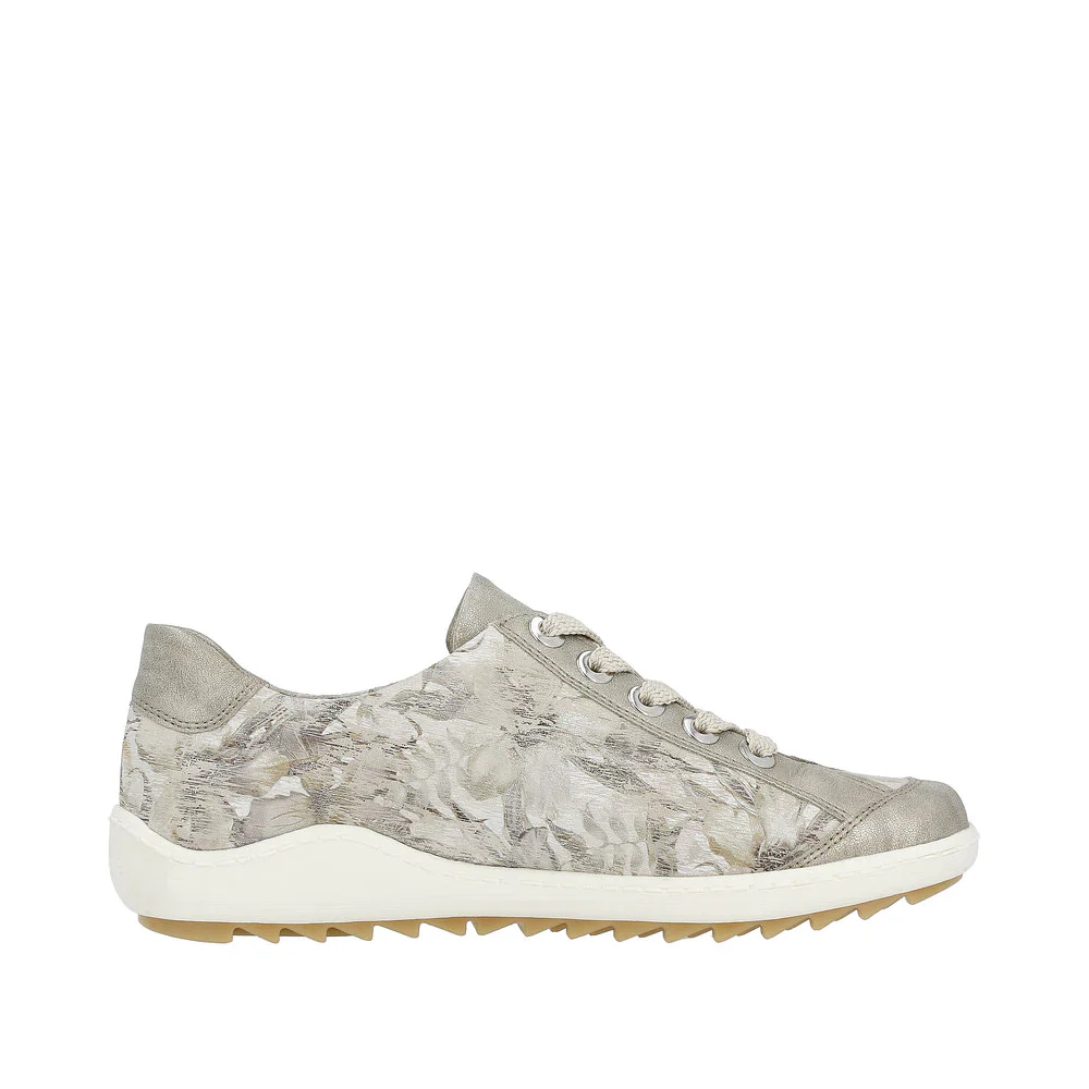 Remonte by Rieker Women's Liv II Sneakers - Pearle/Beige Metallic - Image 4