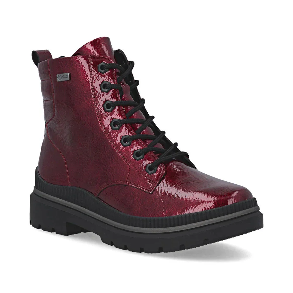 Remonte Women's Lorraine Waterproof Boots Red - Image 2