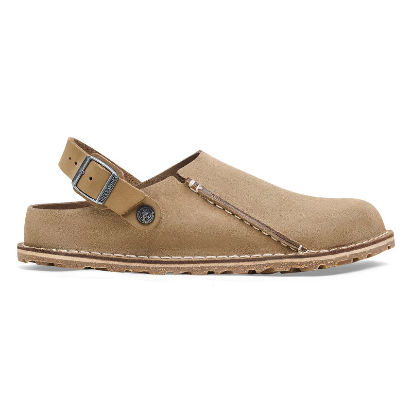 Birkenstock Men's Lutry Premium Suede - Gray Taupe - Image 2