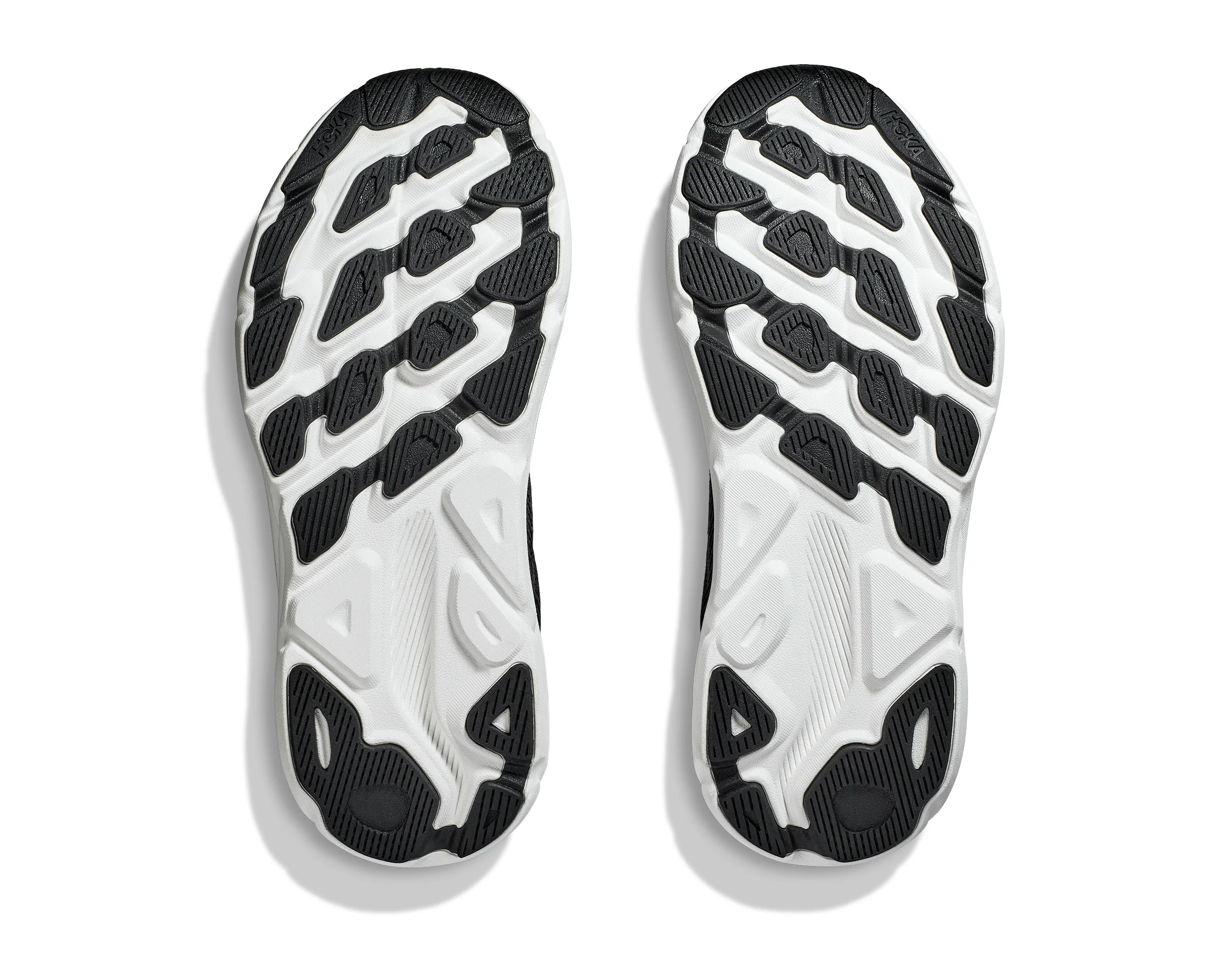 Hoka Men's Clifton 9 - Black/White - Image 8