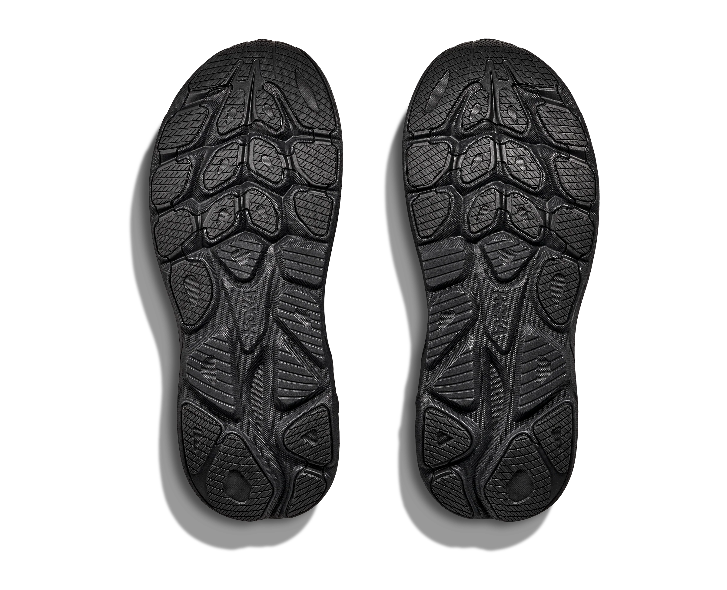 HOKA Men's Clifton 10 Cushioned Running Shoe - Black/Black - Image 8