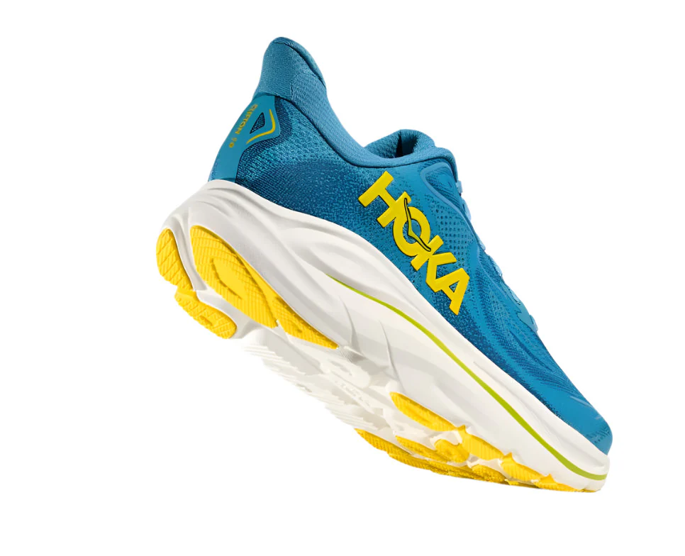 Hoka Men's Cushioned Clifton 10 - Alpine Blue/Foggy Night - Image 3