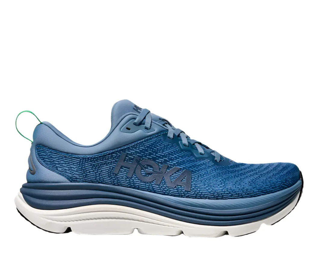 HOKA ONE Men's Gaviota 5 Everyday Running Sneaker - Downpour/Thunder - Image 3