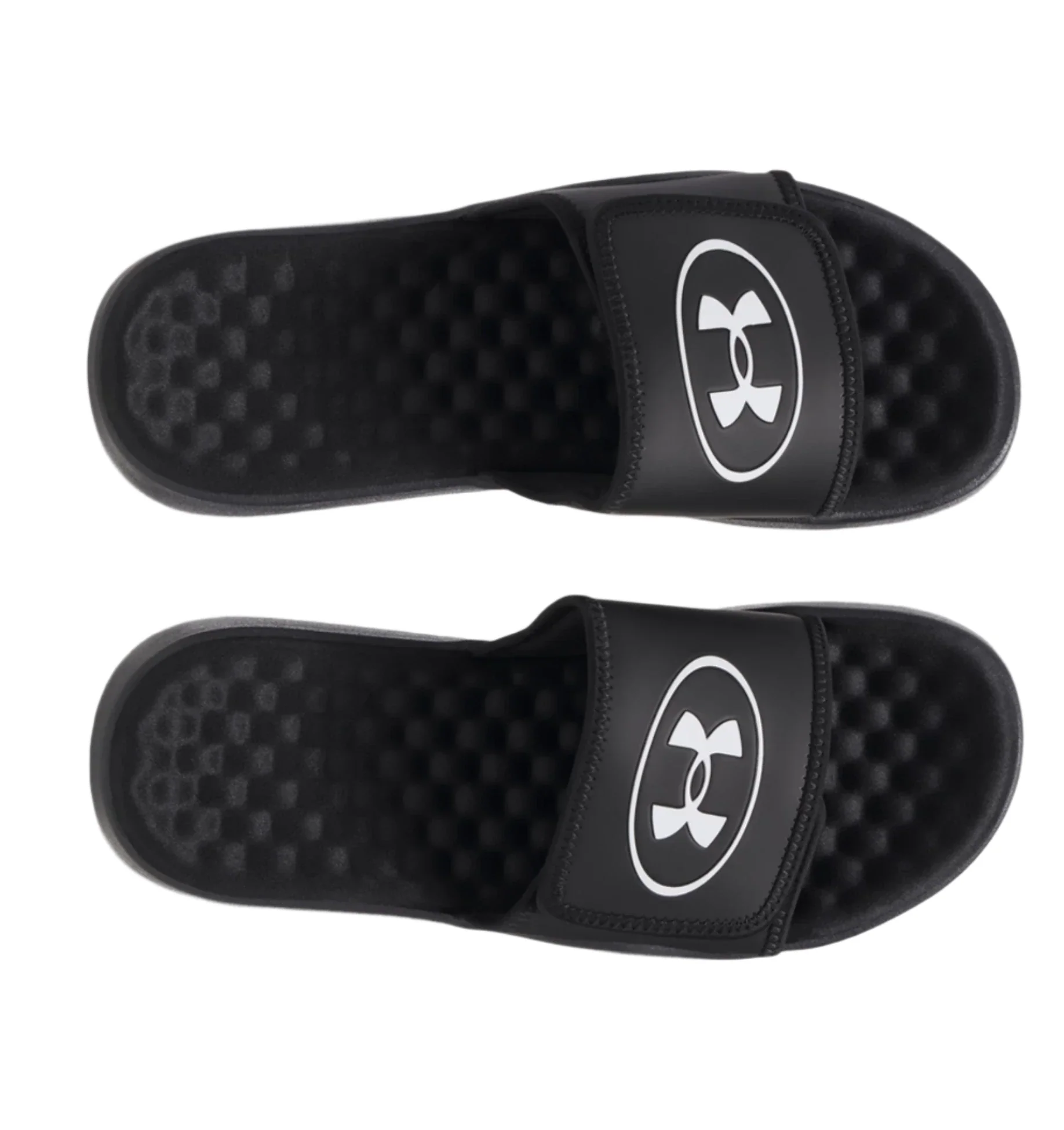 Under Armour Men's Ignite Pro 8 Memory Foam Slide - Black - Image 4