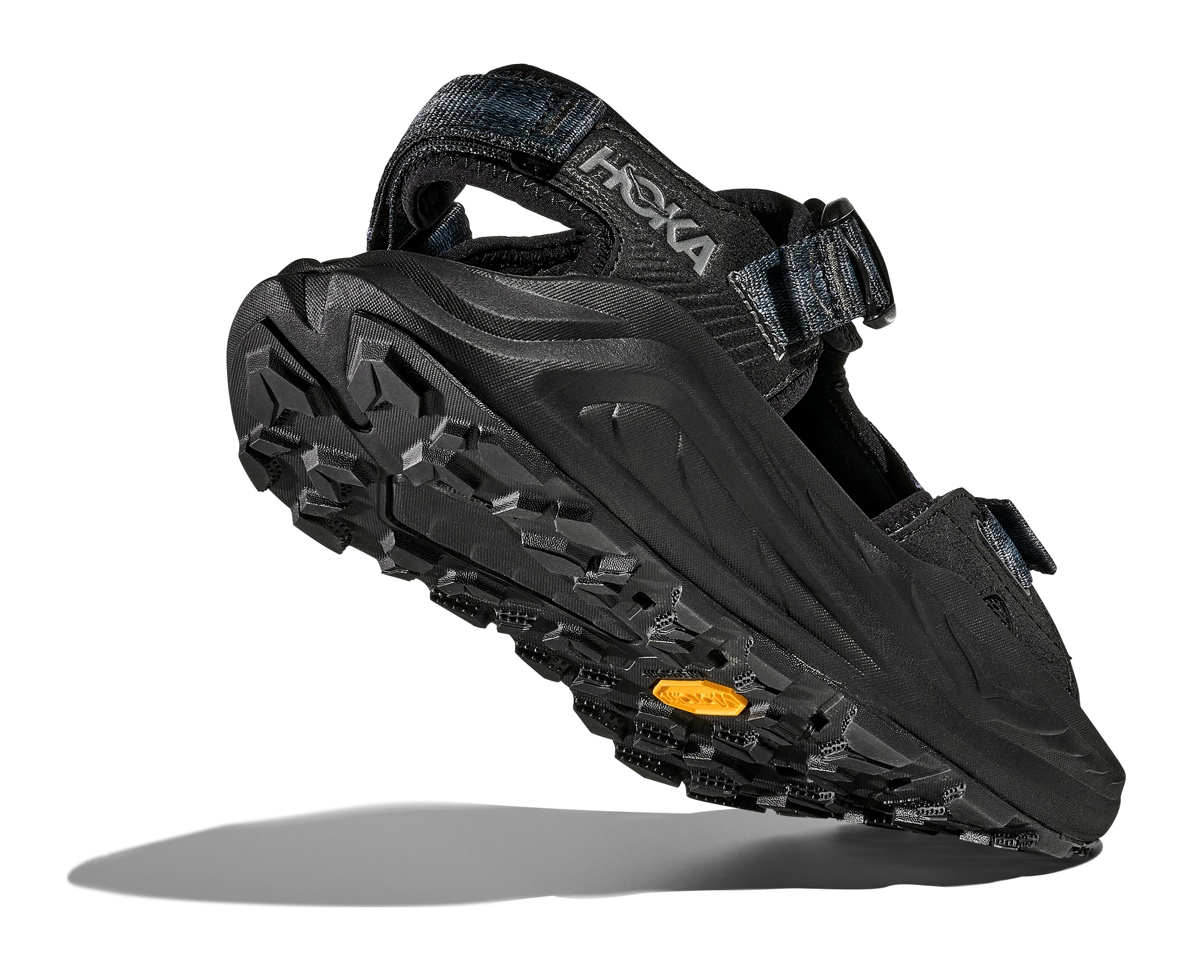 HOKA Men's Infini Adventure Hiking Sandal - Black/Black - Image 5