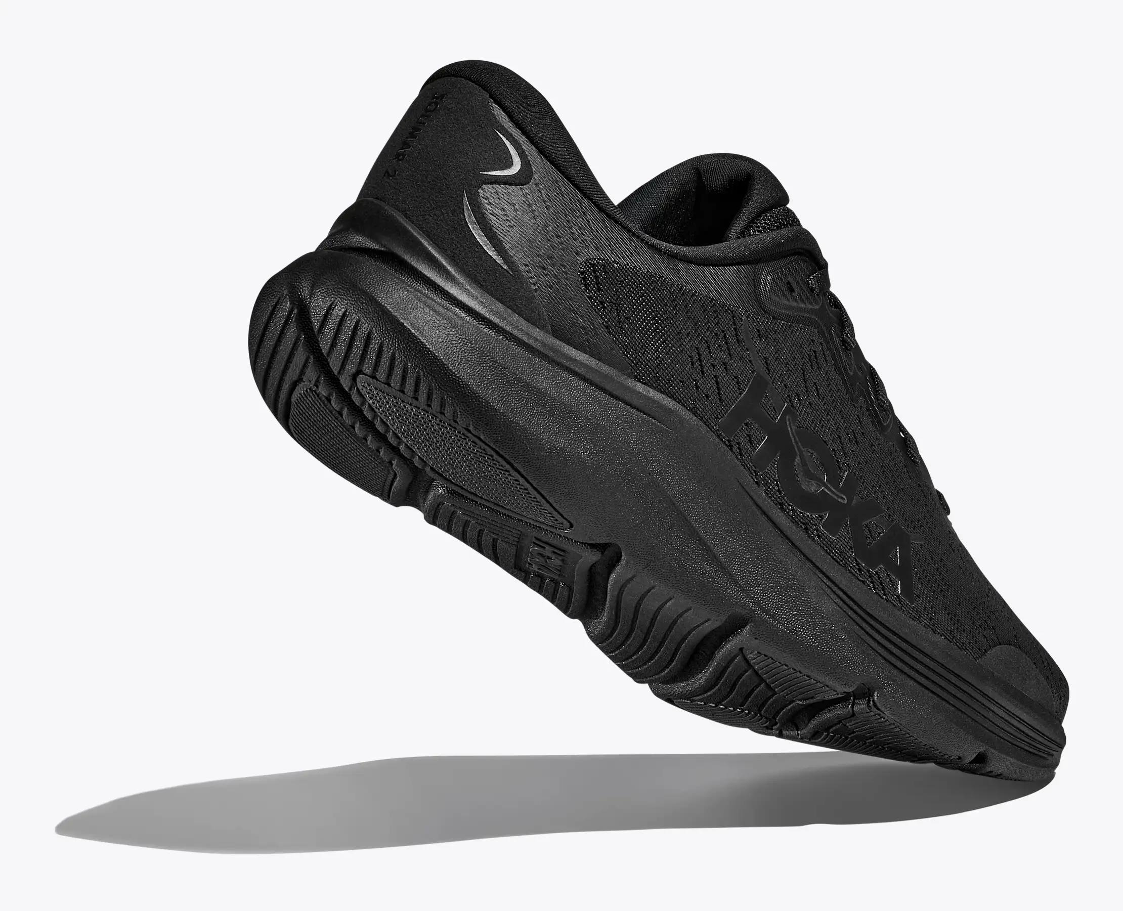 Hoka Men's Solimar 2 Trainer - Black/Black - Image 3