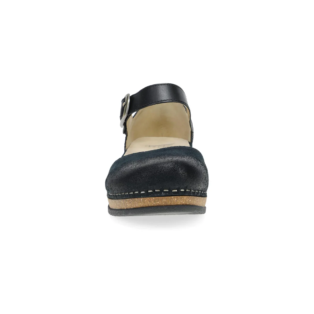 Dansko Women's Mae Mary Jane Clog - Black Burnished Suede - Image 3