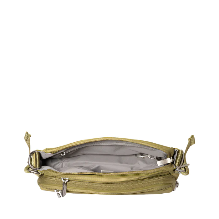 Baggallini Marais Crossbody Bag - Sage Twill - Image 4