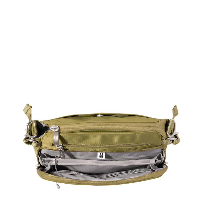 Baggallini Marais Crossbody Bag - Sage Twill - Image 5