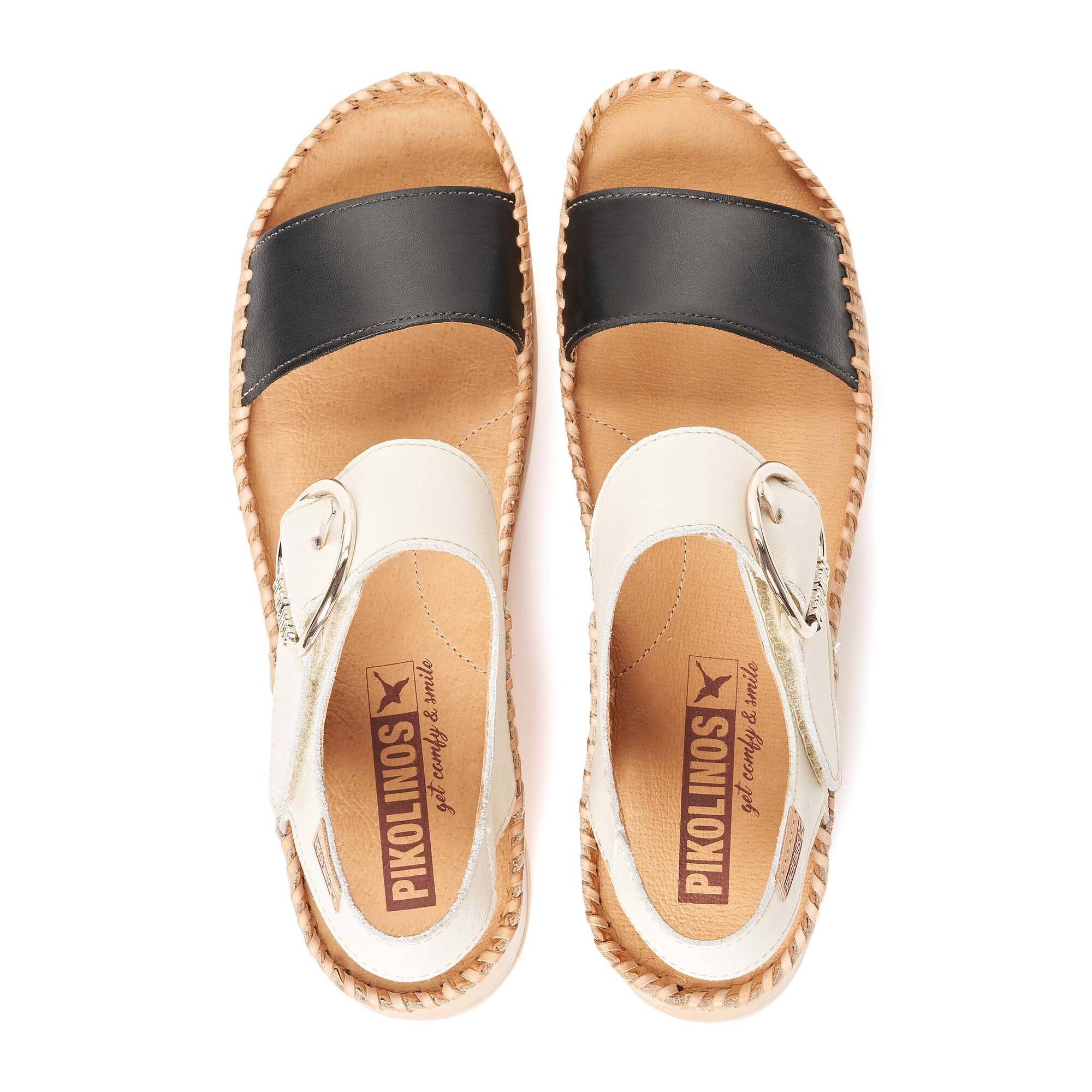 Pikolinos Women's Marina Platform Sandals - Black - Image 4