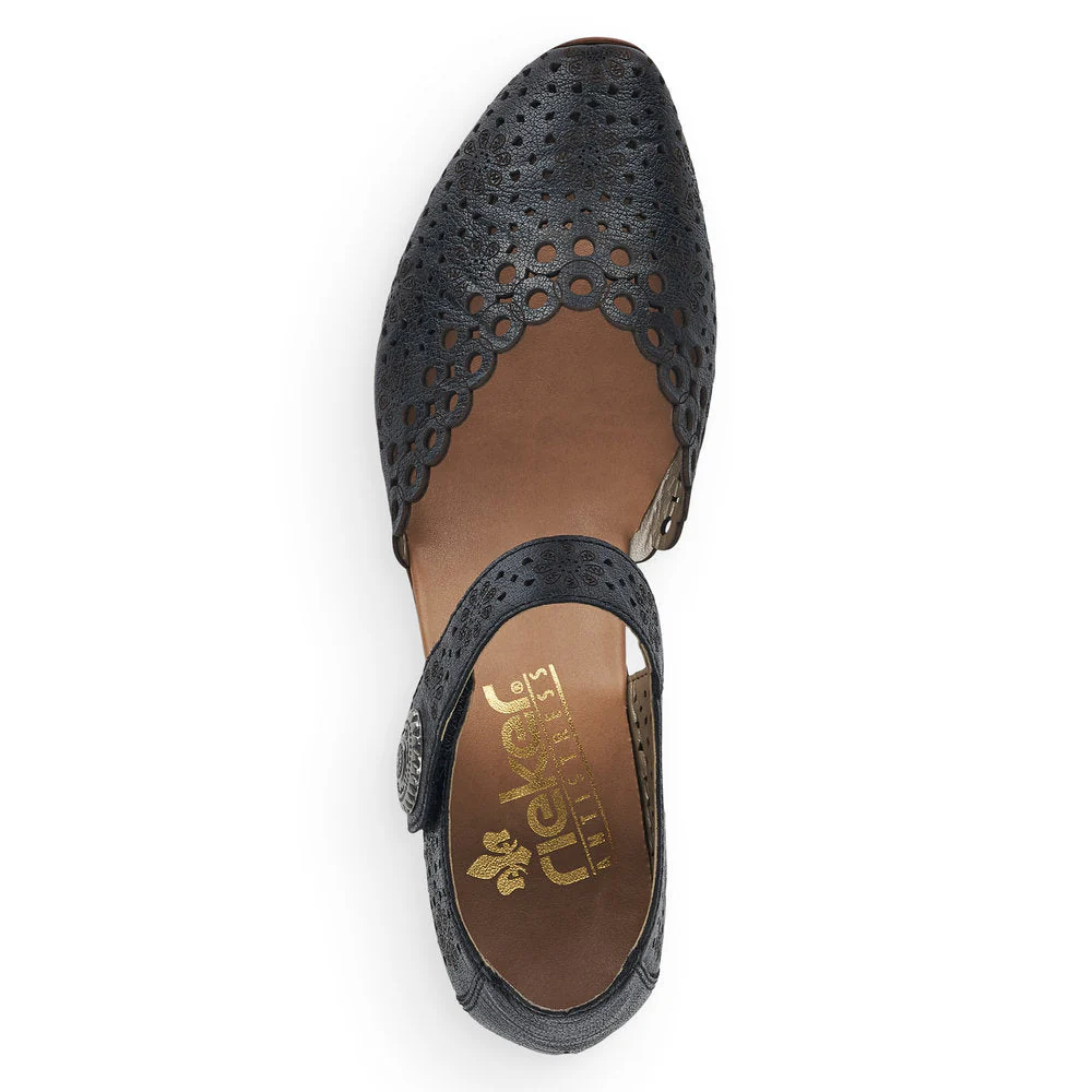 Rieker Women's Mirjam 43753-00  - Black - Image 3