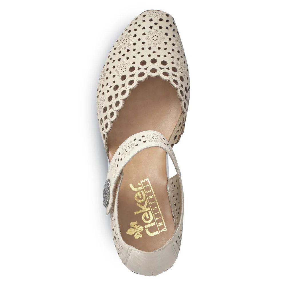 Rieker Women's Mirjam 43753-60 - Crema - Image 4