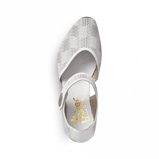 Rieker Women's Mirjam 67 - White Denim - Image 2