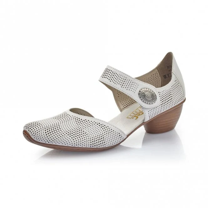 Rieker Women's Mirjam 67 - White Denim - Image 3