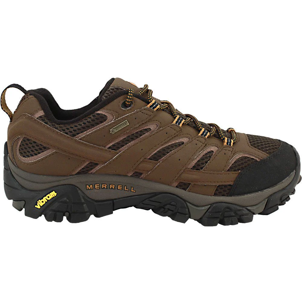 Merrell Men's Moab 2 GORE-TEX Waterproof Sneaker - Earth - Image 2