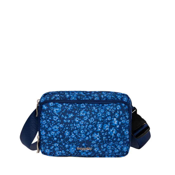 Baggallini Modern Belt Sling Bag - Navy Pedal - Image 4
