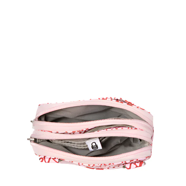 Baggallini Women's Modern Take Two RFID Crossbody Bag - Heart Print - Image 4