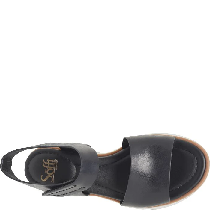 Sofft Women's Morgan Sporty Sandal - Black - Image 6