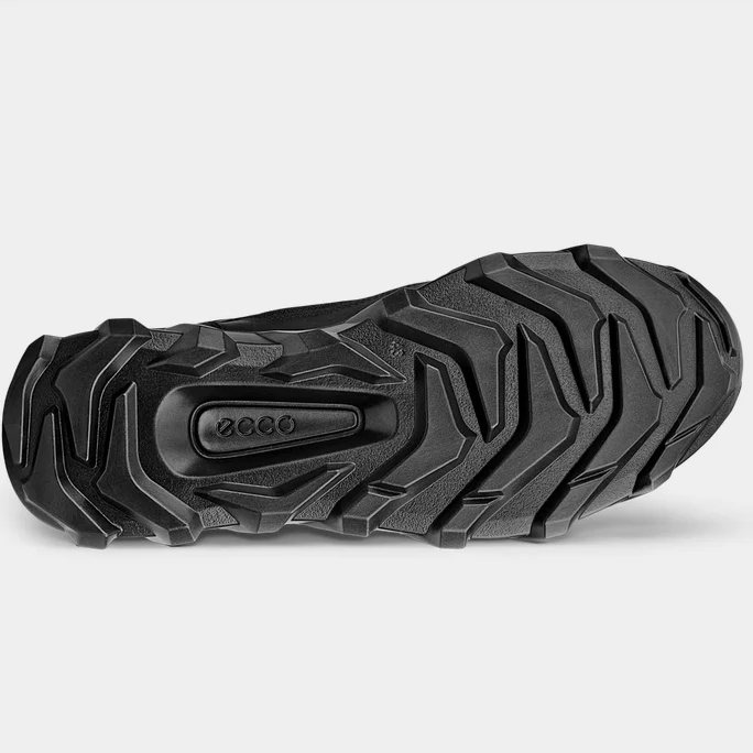 Ecco Men's Mx Low Nubuck Waterproof Sneaker - Black - Image 2