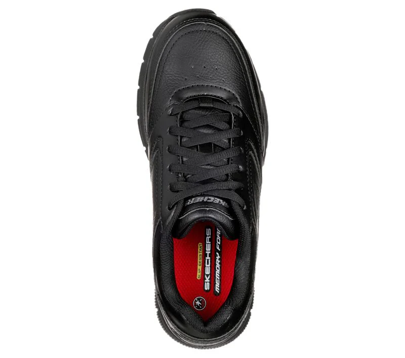 Skechers Women's Nampa Wyola Slip Resistant - Black - Image 3