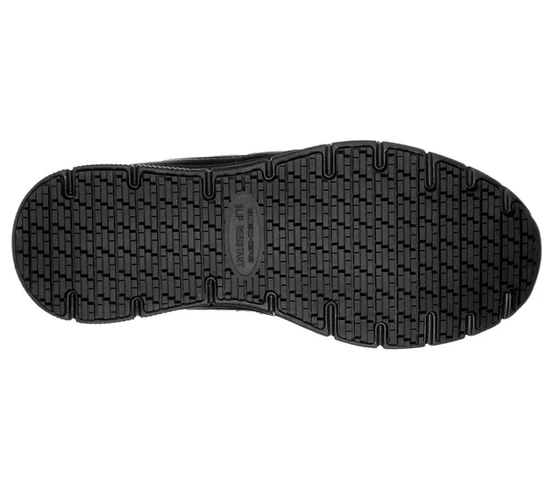 Skechers Women's Nampa Wyola Slip Resistant - Black - Image 4
