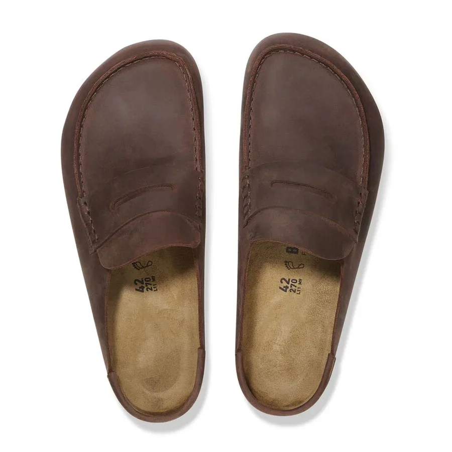 Birkenstock Men's Oiled Leather Naples Loafers - Habana - Image 2
