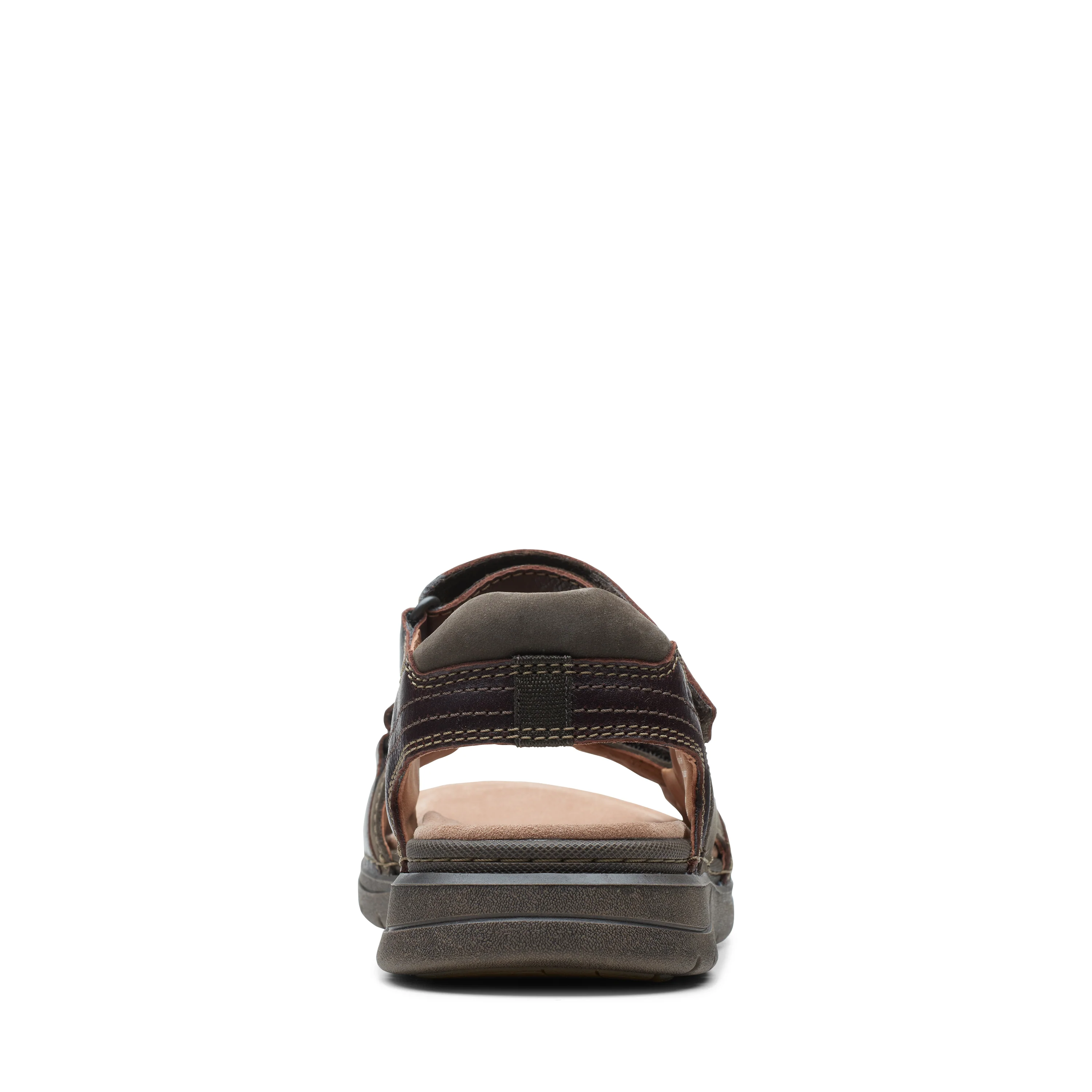 Clarks Men's Nature Trek Sandal - Mahogany - Image 5