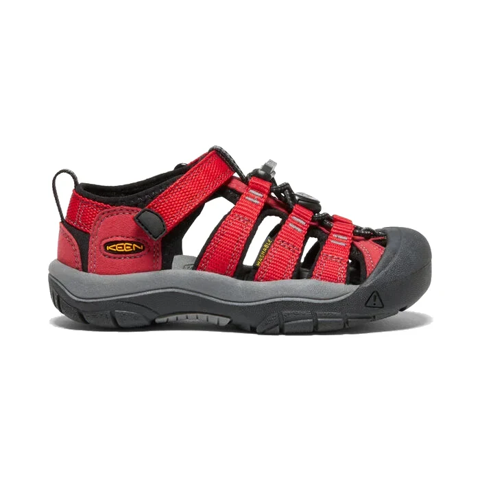 Keen Little Kids' Newport H2 (Sizes 8 - 13) - Ribbon Red/Gargoyle - Image 2
