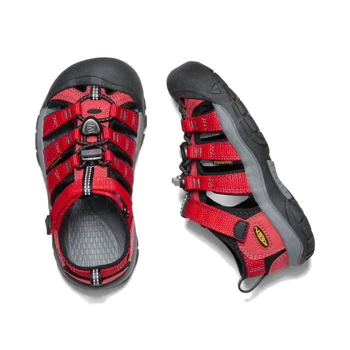 Keen Little Kids' Newport H2 (Sizes 8 - 13) - Ribbon Red/Gargoyle - Image 5