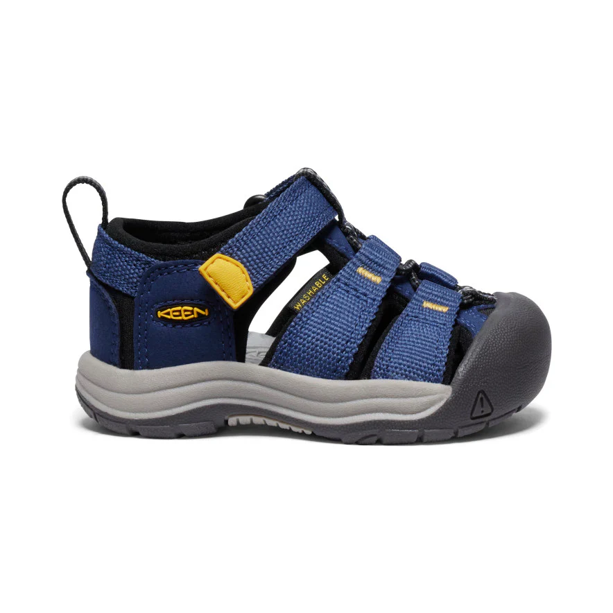Keen Toddlers' (Sizes 4-7) Newport H2 Infant Sandal - Naval Academy/Keen Yellow - Image 2