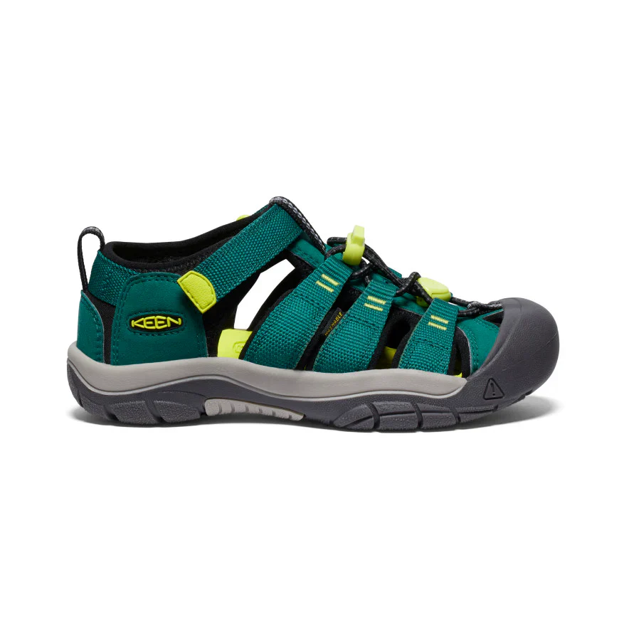Keen Big Kids' (Sizes 1-7) Newport H2 Youth Sandal - Aventurine/Evening Primrose - Image 2