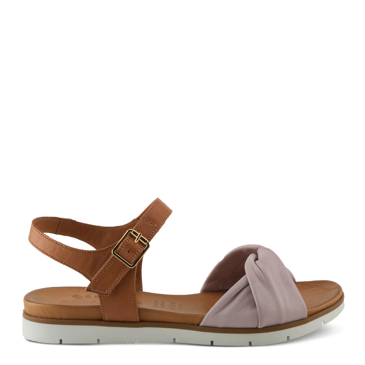 Spring Step Women's Nihira Genuine Leather Sandal- Lilac Multi - Image 3