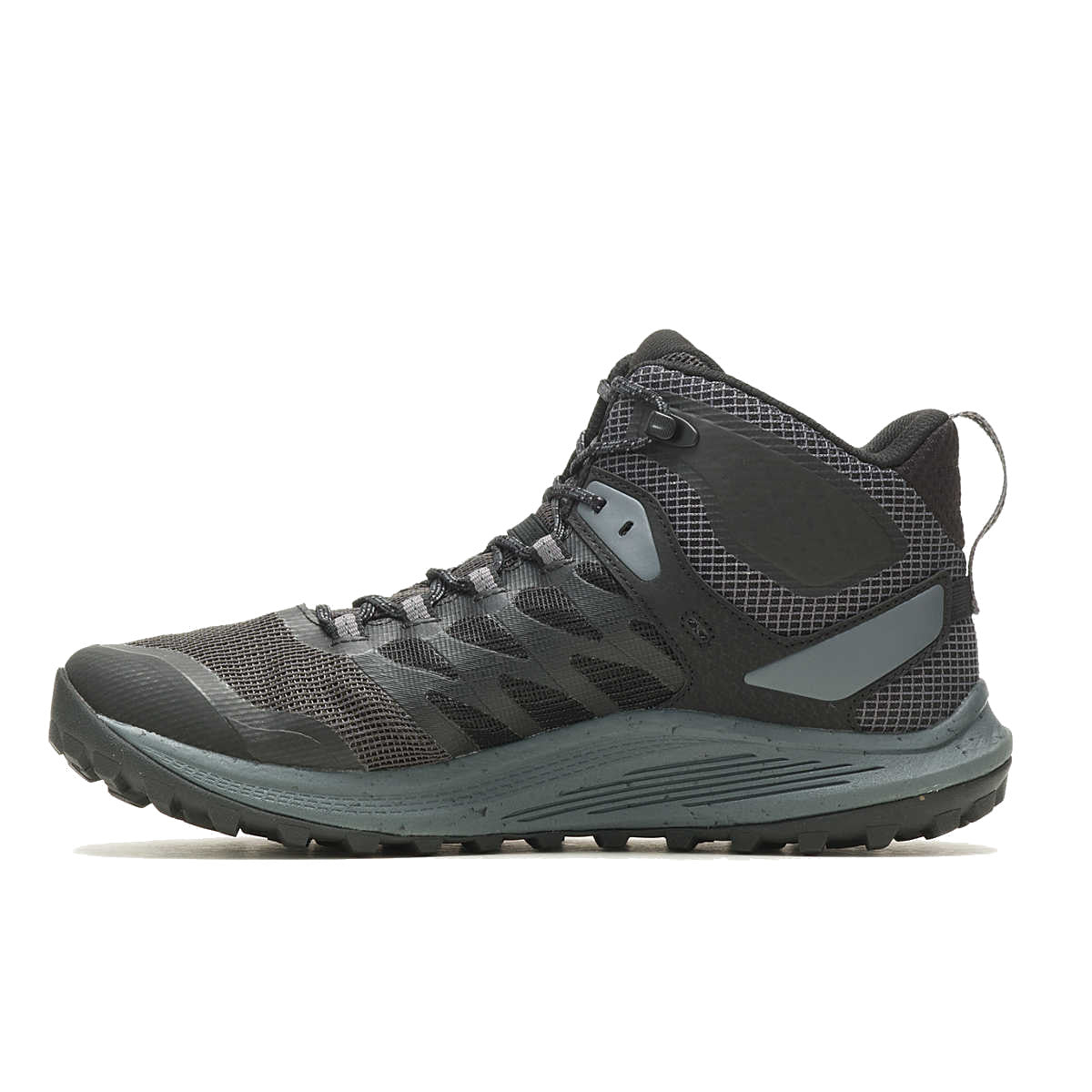 Merrell Men's Nova 3 Mid WATERPROOF Hiking Boots - Black - Image 2