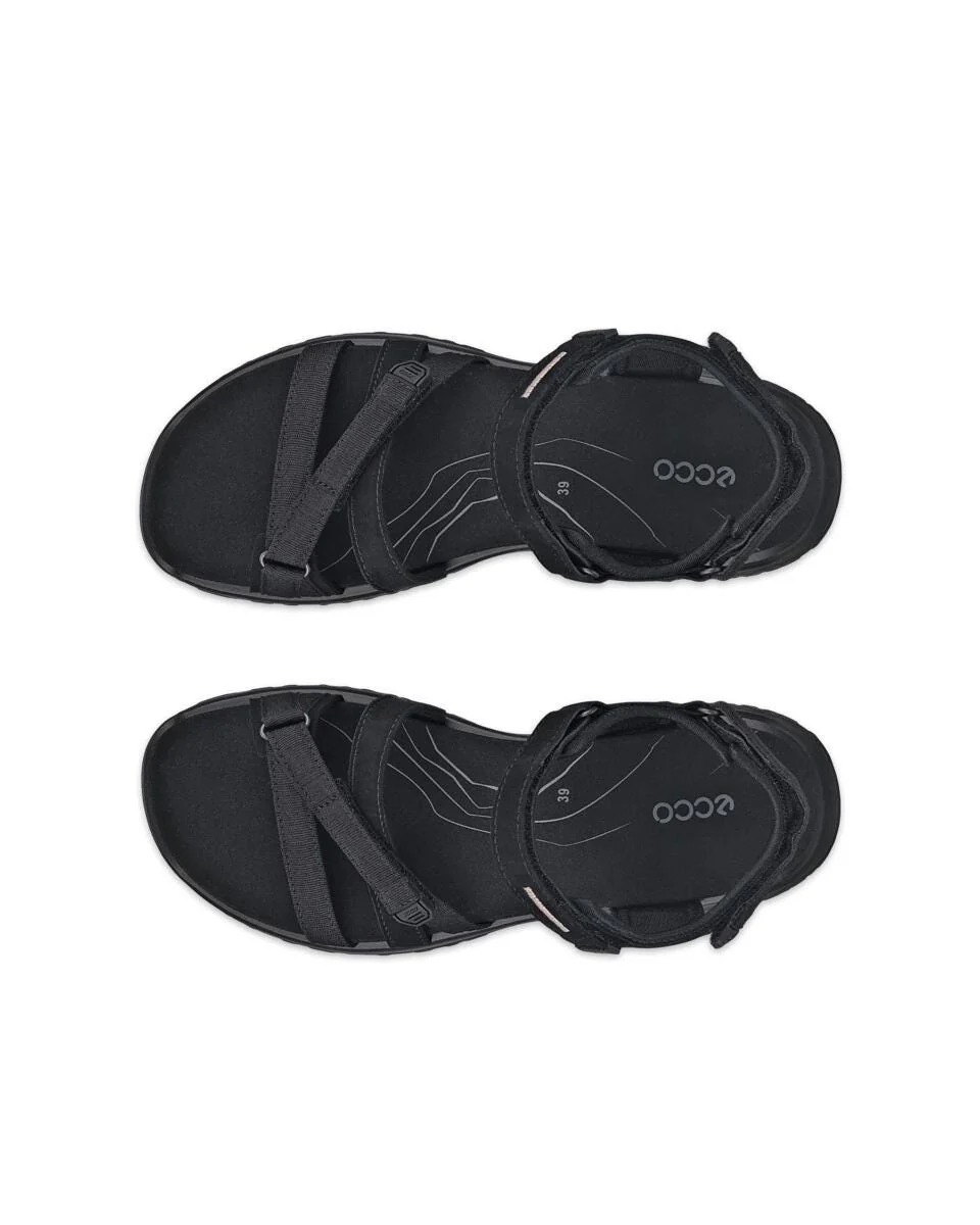 Ecco Women's Yucatan Offroad Roam Lea Tex Sandal - Black - Image 5