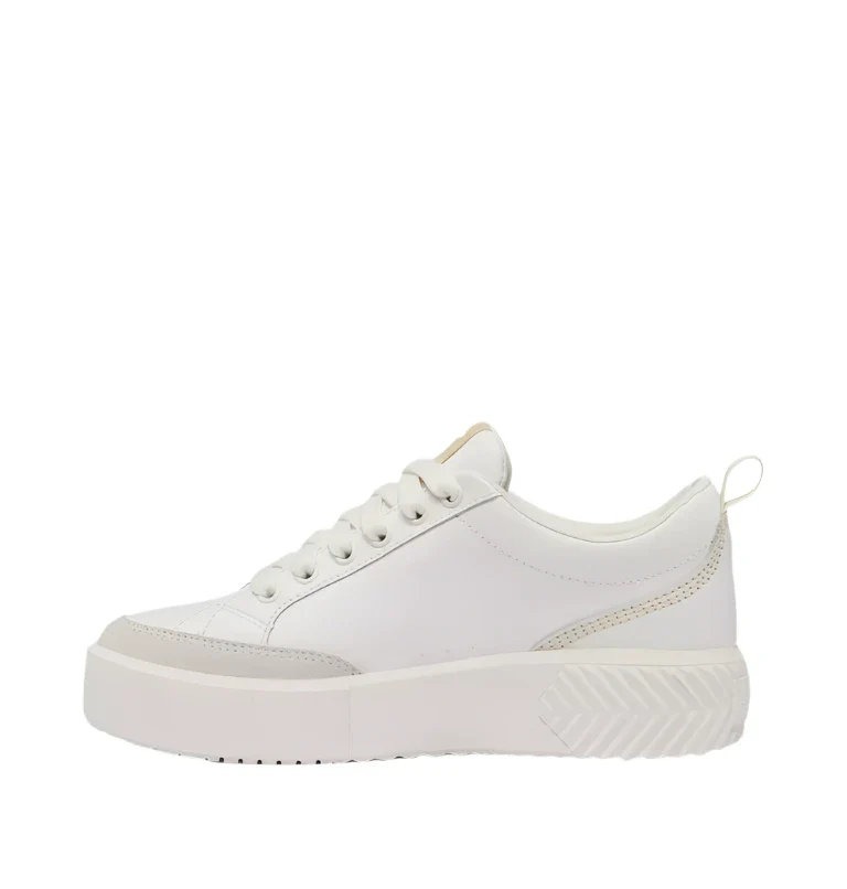 Sorel Women's Ona Ave Low Waterproof Sneaker - Sea Slat/Bleached Ceramic - Image 2