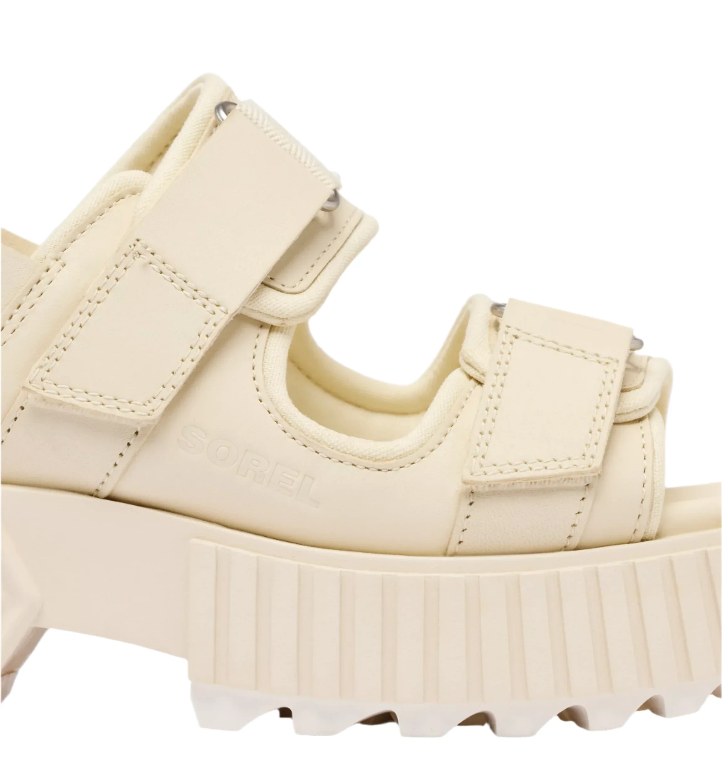 Sorel Women's Ona Ave Multistrap Sandal - Chalk - Image 4