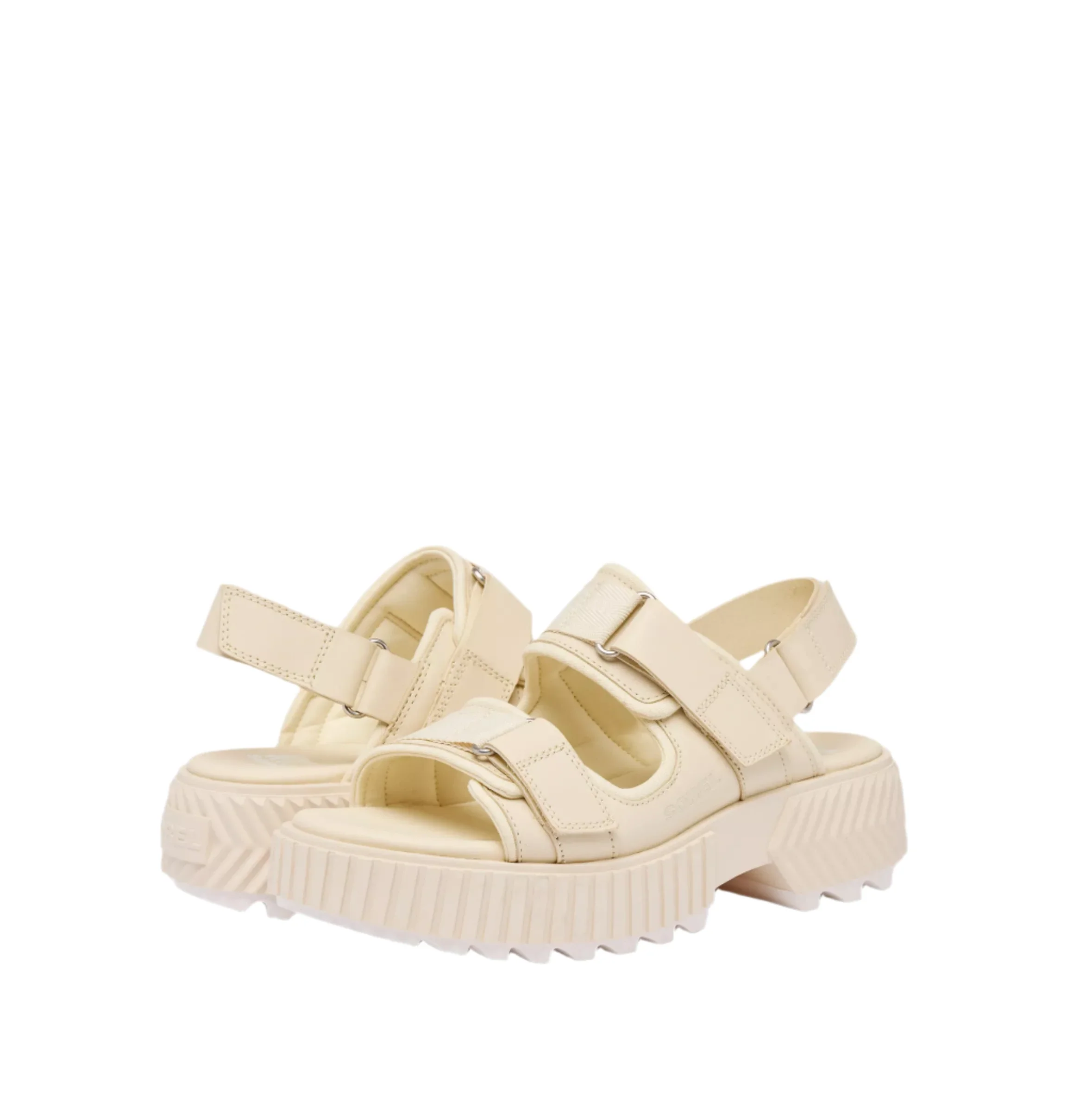 Sorel Women's Ona Ave Multistrap Sandal - Chalk - Image 5