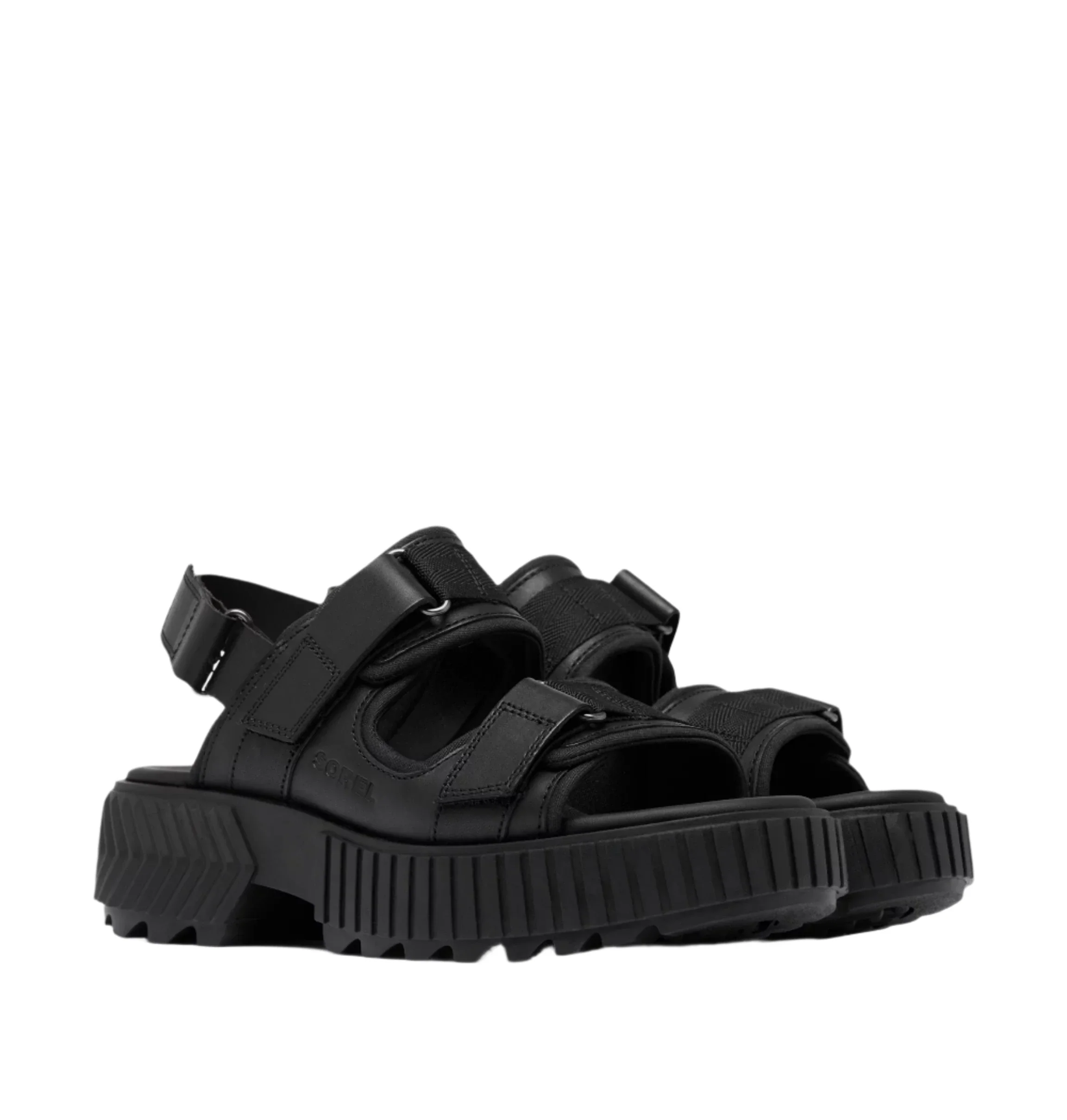 Sorel Women's Ona Ave Multistrap Sandal - Black - Image 8