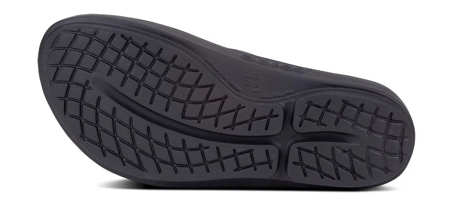 Oofos Women's OOlala Flip Flop Sandal - Black - Image 4